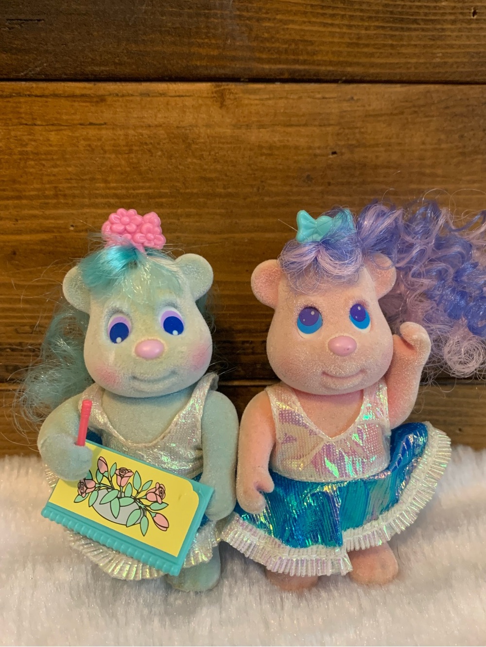 Vintage 90s Tyco Bitsy Bears Collectable Toys